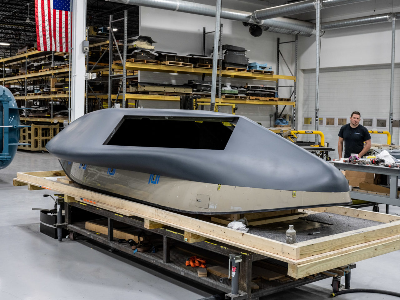 Special Misson AIRCRAFT POD - Composites Manufacturing - Leading Edge ...